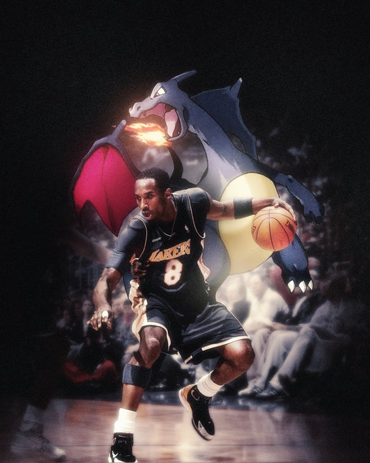 SHINY CHARIZARD X KOBE - WALLPAPER (HD)